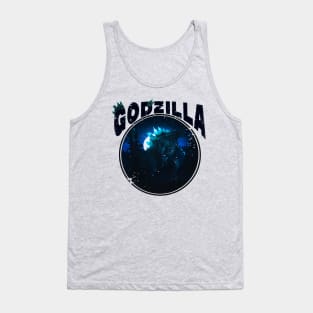 the kaijuu god zilla grunge Tank Top